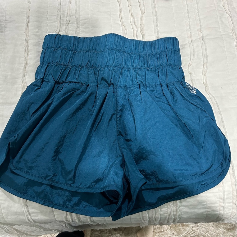 The way home shorts- teal
